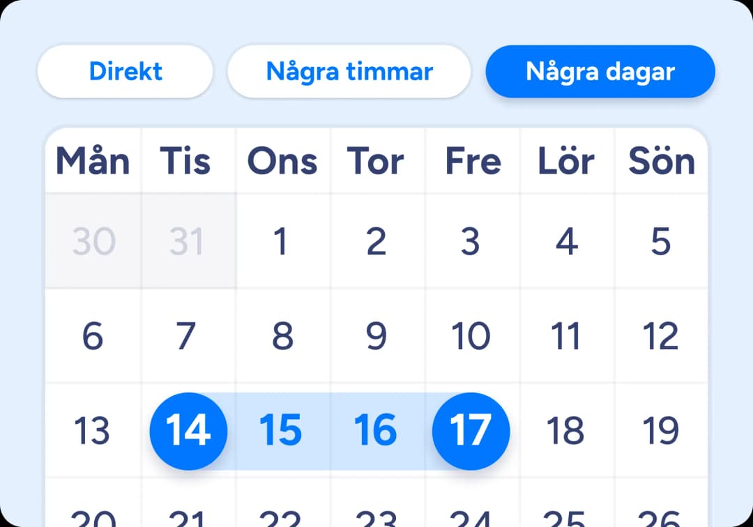 Din strategi, ditt schema 🎯