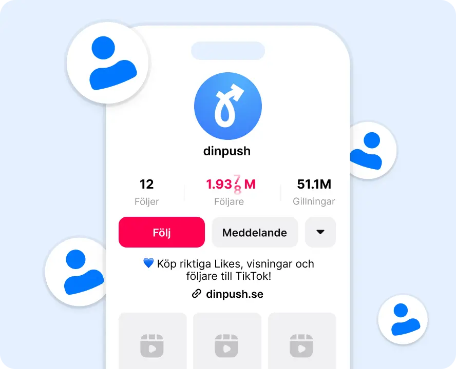 TikTok Följare